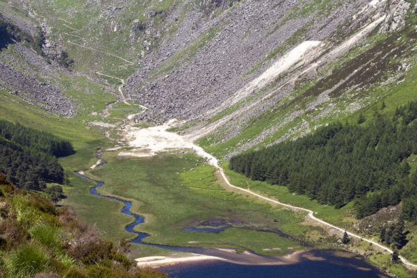 view down from the Spinc