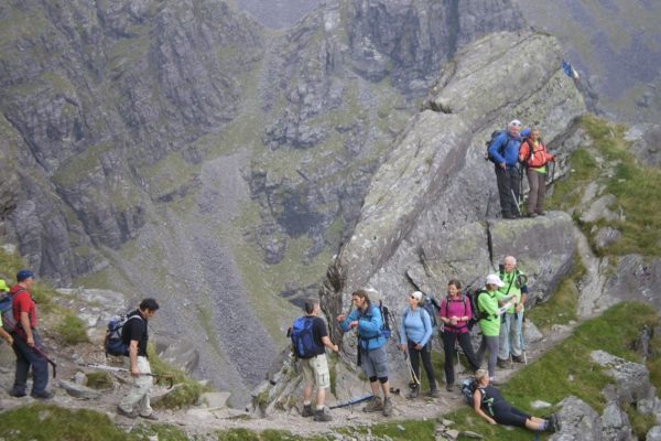 Coming down the stunning and aptly named Heavenly Gates after summiting Carrauntoohil